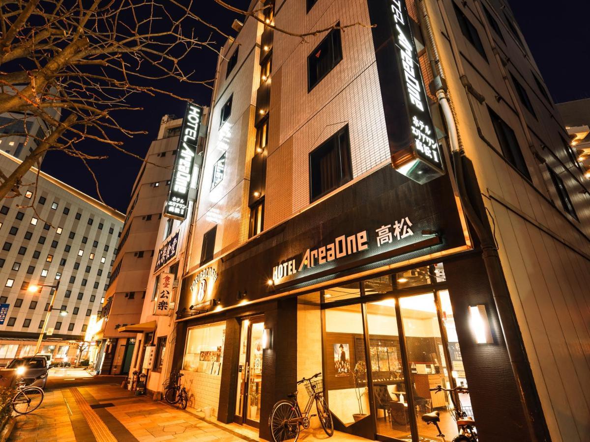Hotel Areaone Takamatsu Dış mekan fotoğraf