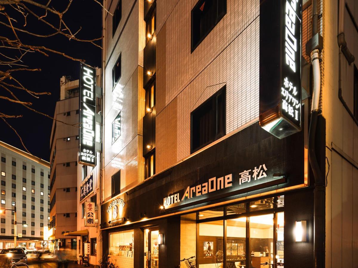 Hotel Areaone Takamatsu Dış mekan fotoğraf