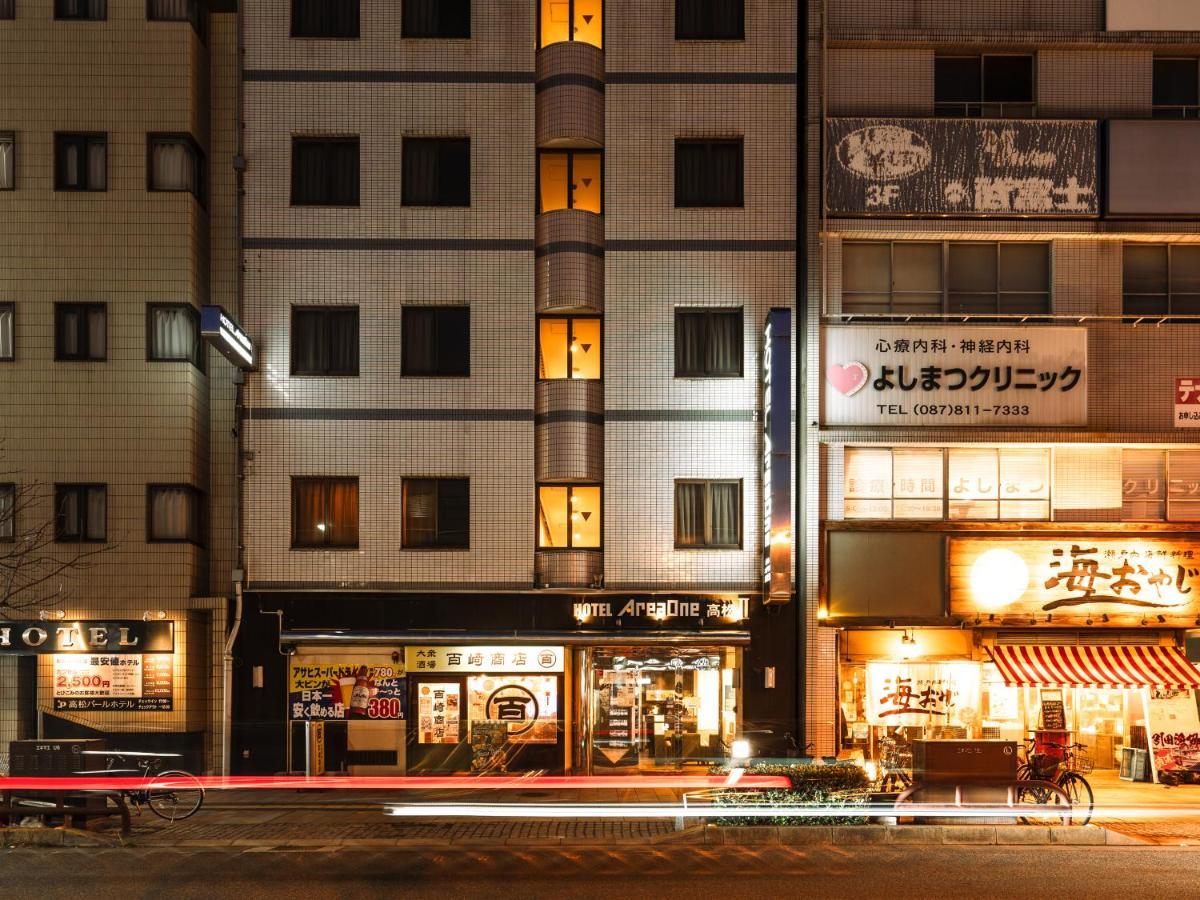 Hotel Areaone Takamatsu Dış mekan fotoğraf